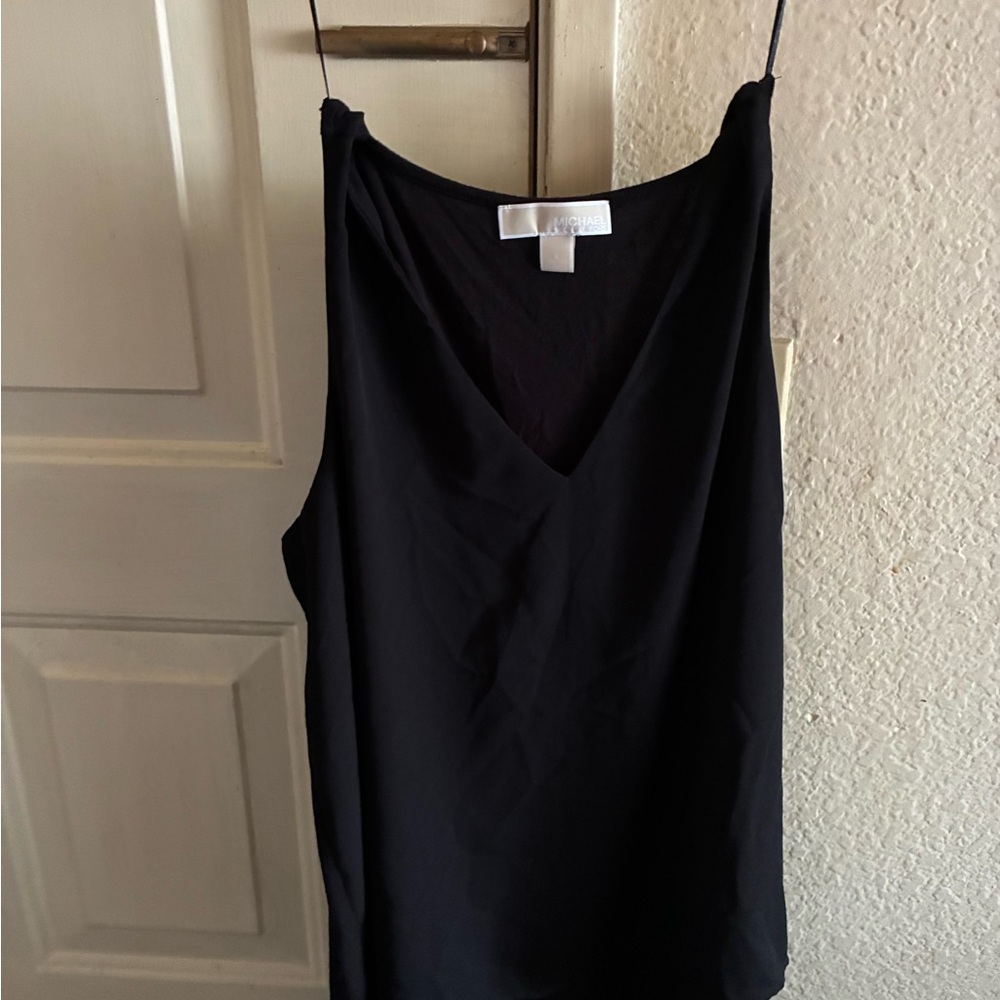 MICHAEL Michael Kors Black Sleeveless Camisole Top
